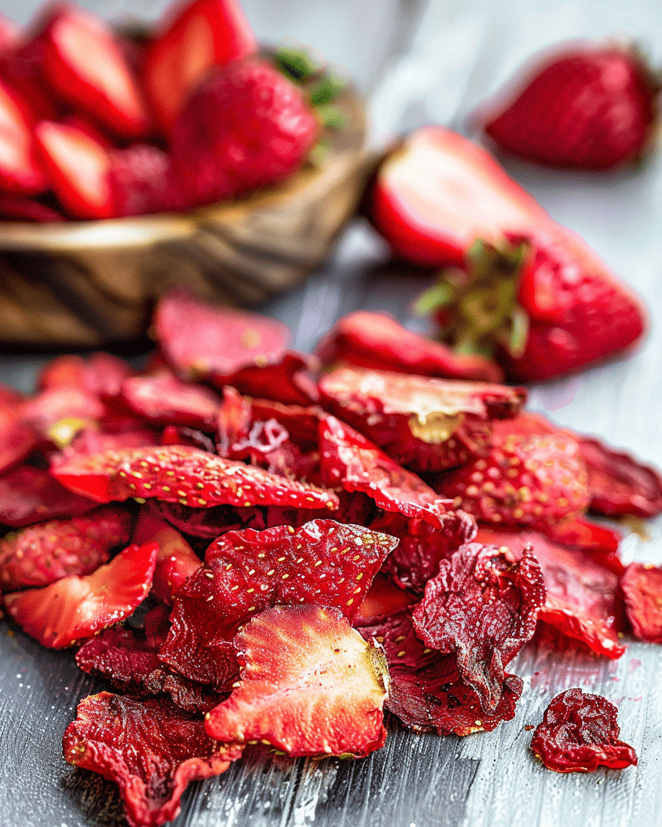 Homemade Dried Strawberries: A Healthy Snack Made Easy